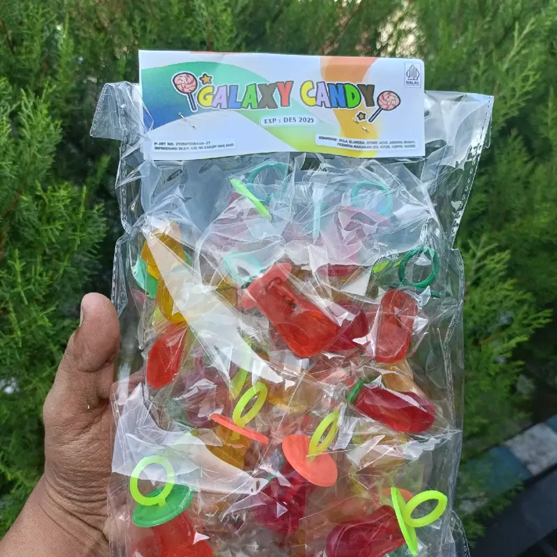 PERMEN DOT BAYI ISI 30 PCS TERMURAH GROSIR GALAXY LOLIPOP 1