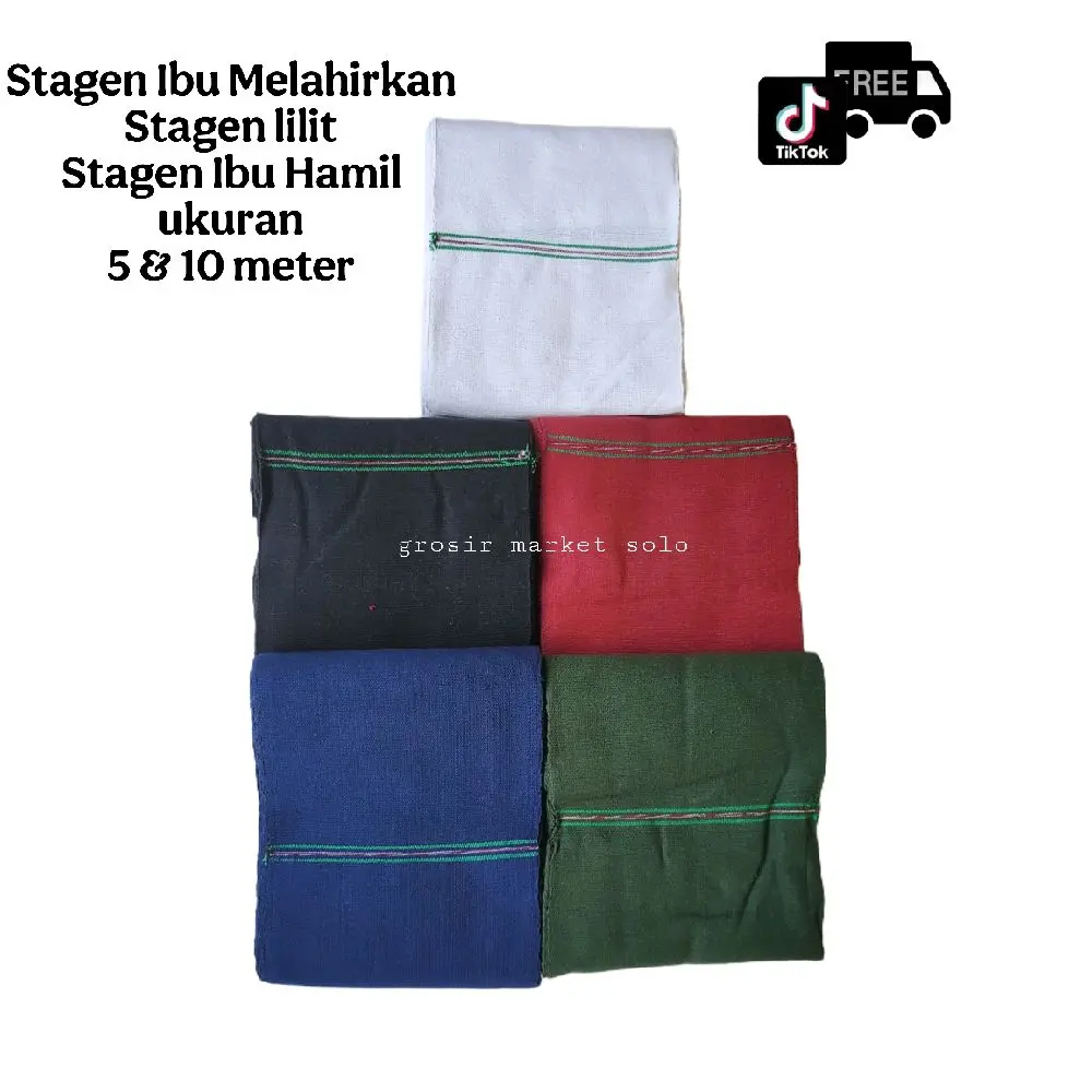Stagen Ibu melahirkan | Stagen Lilit | Bengkung | Stagen Ibu Hamil | Stagen 5 meter Dan 10 Meter