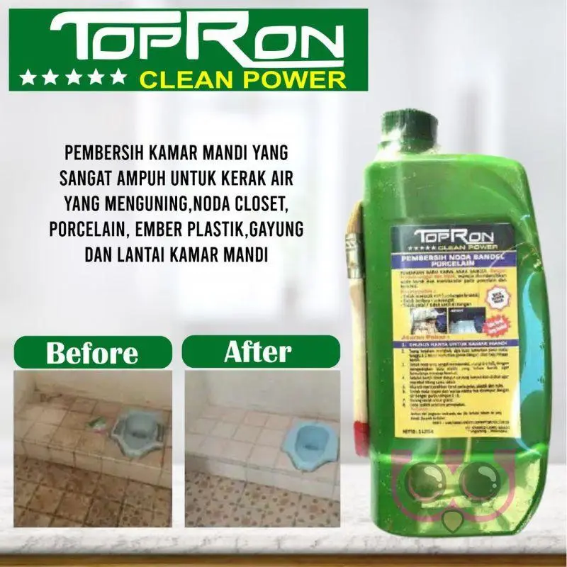 TOPRON CLEAN POWER DAN MAWAR SUPER CLEANER 1L Pembersih 0