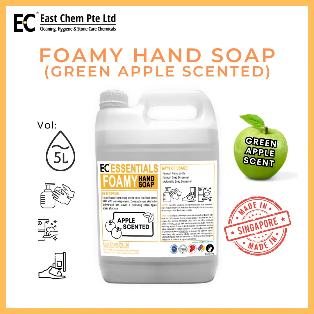 EC Essentials Foamy Hand Soap (Green Apple Scented)