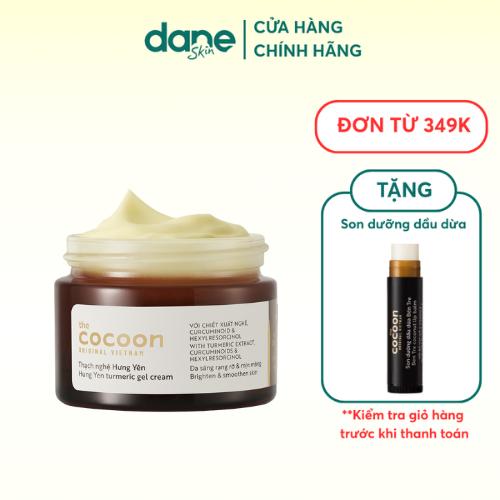  Thạch nghệ Cocoon 30ml - Giúp làm sáng da làm đều màu da 