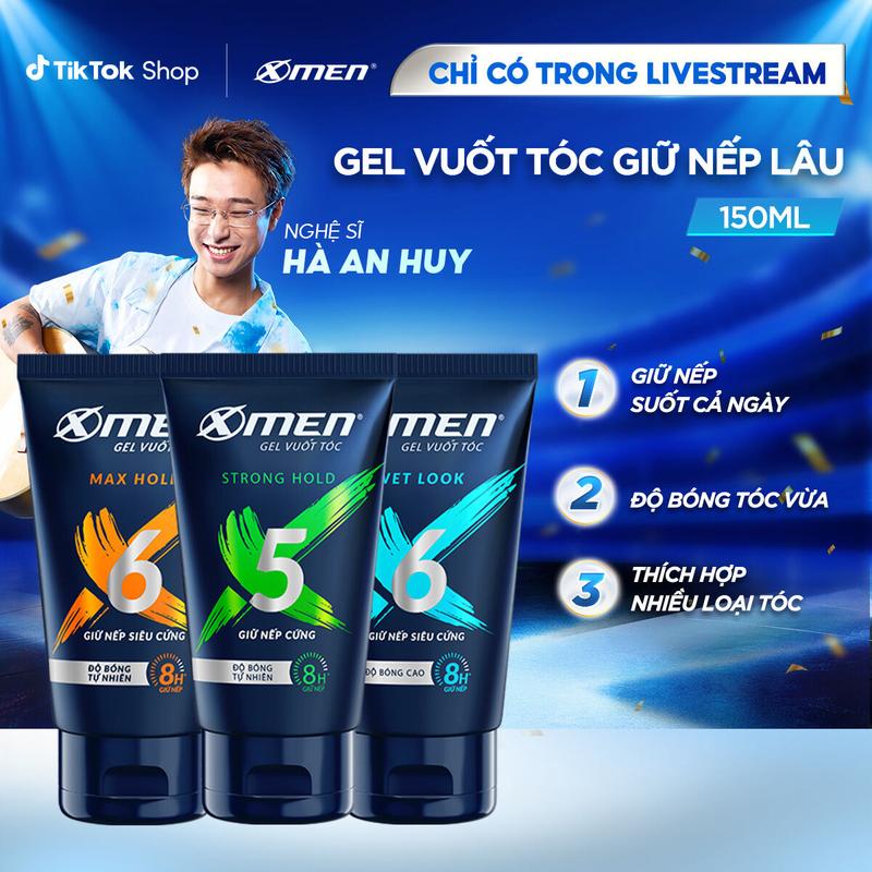 Gel vuốt tóc Xmen giữ nếp 150g