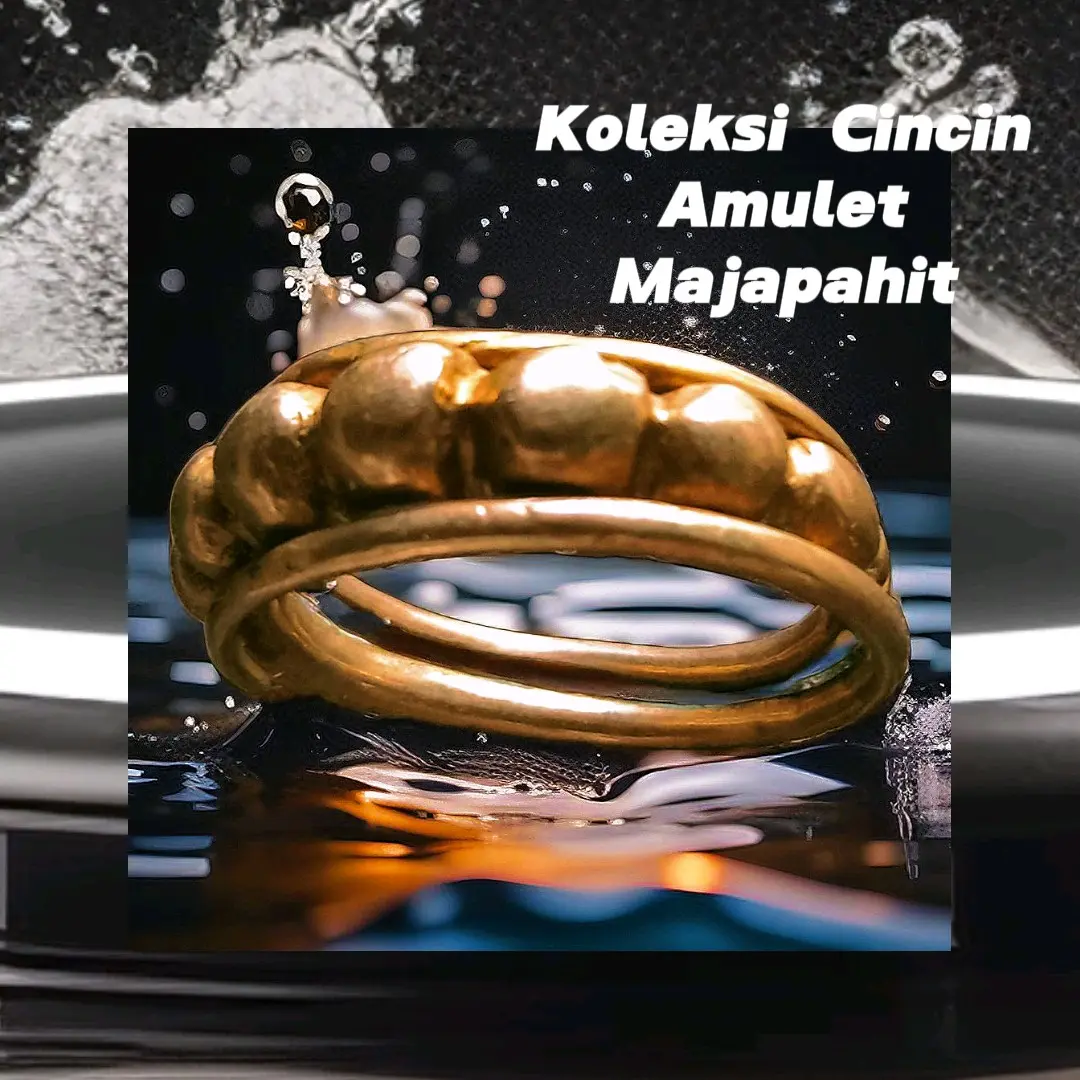 Koleksi Cincin Perunggu Majapahit // Cincin Amulet era Majapahit