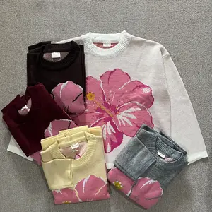 Kate | Sweater Rajut Flower Kanae