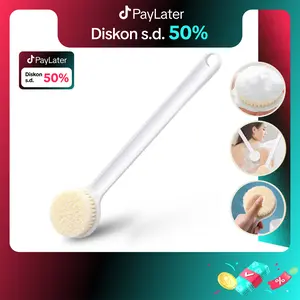 [TEBUS MURAH] ANGOLA Sikat Punggung D52 Sikat Mandi Gosok Punggung Badan Brush Shower Puff tempat