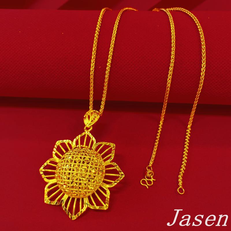 Light luxury and fashionable women's necklace with a chain length of 60cm, suitable for weddings, birthdays, parties and other occasions 1