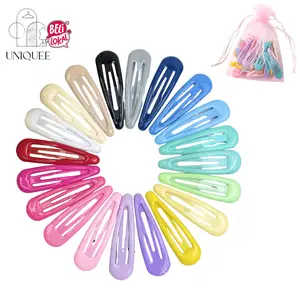 Uniqueestore JP2027 Jepitan Hairpin Serbaguna Jepit Rambut Poni Warna Warni Polos b Korea Clips Hiasan Kepala
