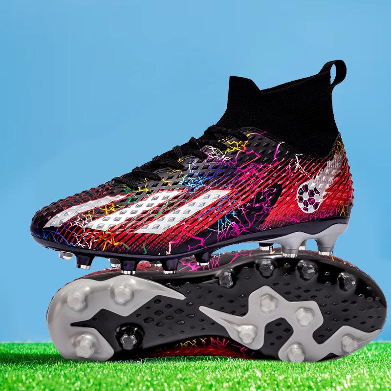 Product Introduction of Giày Bóng Đá Messi World Cup Cho Nam Và Nữ, Giày Cao Cổ Có Gai Và Đinh Gãy, Thi Đấu Tập Luyện Chuyên Nghiệp Cho Học Sinh, Trẻ Em Và Bé Trai Sneaker Sport Giày Thể Thao 16