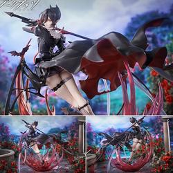 Figurine Arknights PVC Lappland / Kal'tsit / Amiya - Statuette Anime Peinte à La Main, Décoration Bureau Cadeau Fan (14-10-13 Cm)