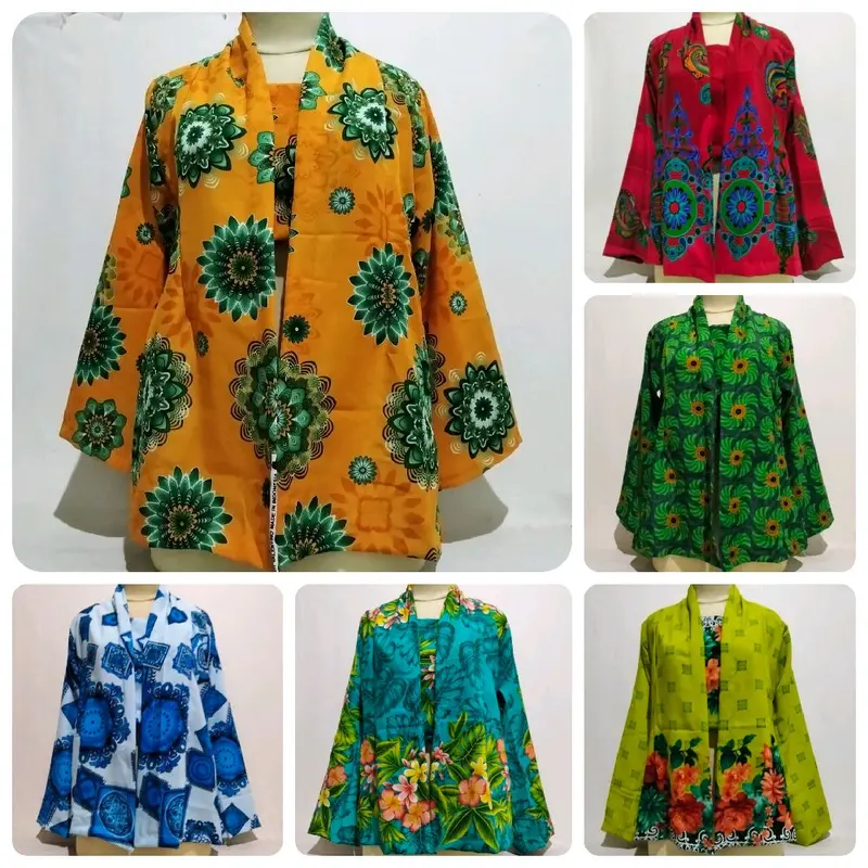 Baju Kebaya Nenek Tradisional Premium All Size - Bahan Super Halus dan Lembut 1