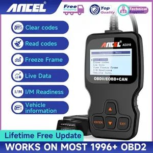 ANCEL AD310 Universal Obd2 Scanner Car Scanner Car Diagnosis Odb2 Car Diagnostic Tool OBDII Car Diagnostic Scanner ECU Scanner