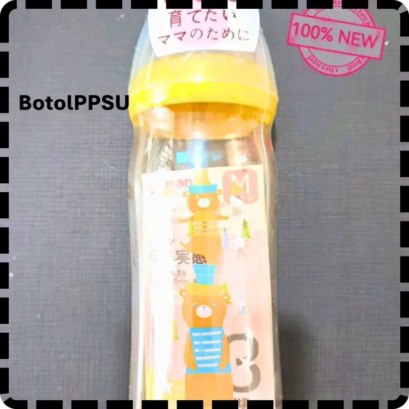 Botol susu bayi PPSU 240ml leher lebar wide neck (Harga Per PCS) 8