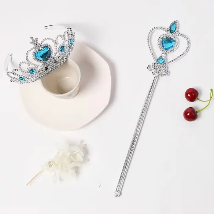 Mahkota & Tongkat Magic frozen elsa anna anak