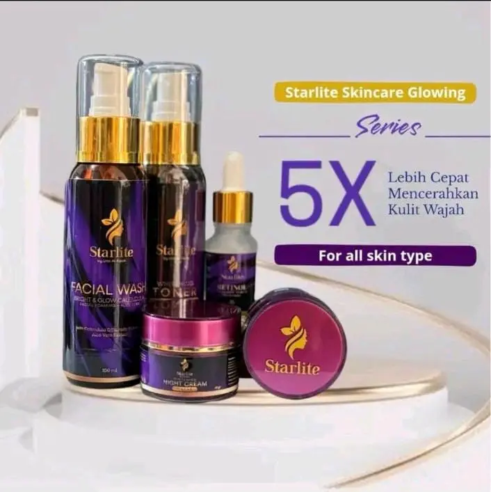 PAKET STARLITE ISI 5  ll BPOMll AMAN BUMIL & BUSUI ll UMI ALFATIH ll SEMUA JENIS KULITll. 0