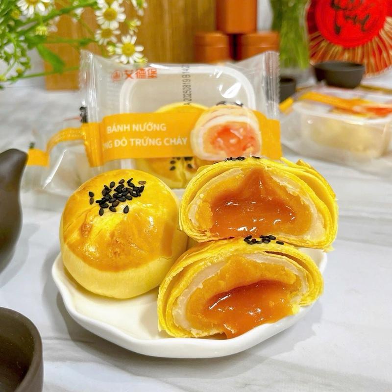  Bánh trứng chảy ngàn lớp Đài Loan ngày in trên bao bì là ngày sản xuất. Hạn dùng 135 ngày 