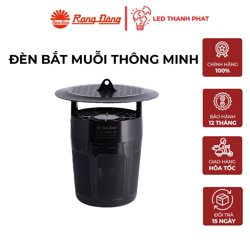 Đèn bắt muỗi Rạng Đông - Máy bắt muỗi thông minh Công suất 5W Hút muỗi mạnh trong diện tích lớn - Bảo Hành 12 Tháng