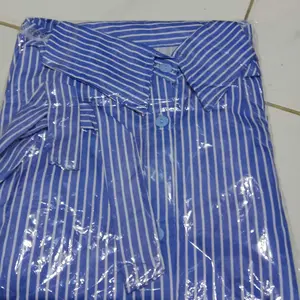 KF - Kemeja Salur Anak // Kemeja Slim Salur Anak