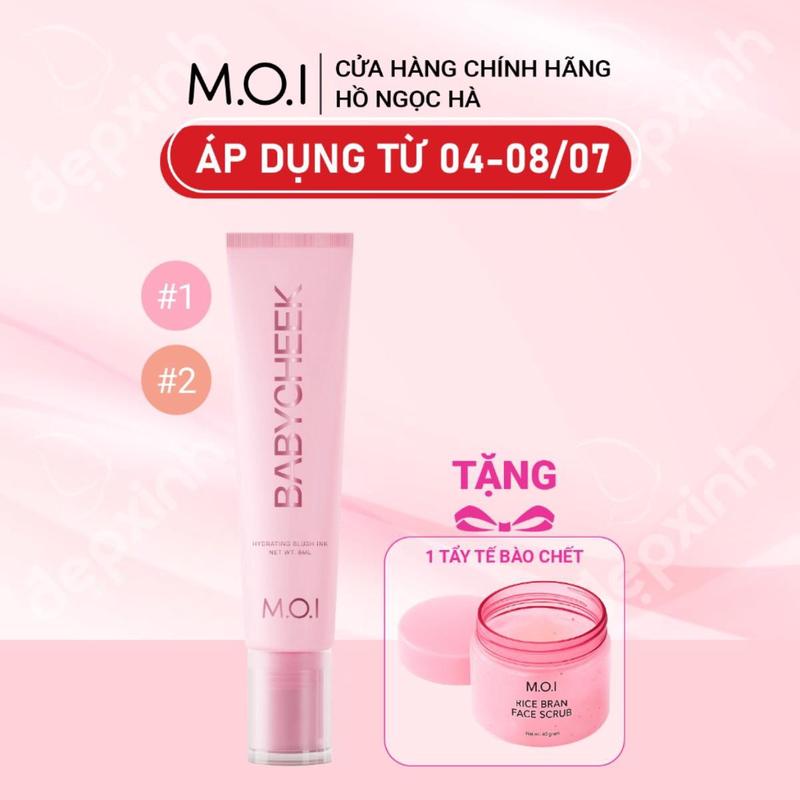 Má hồng sữa M.O.I Baby Cheek 14ml