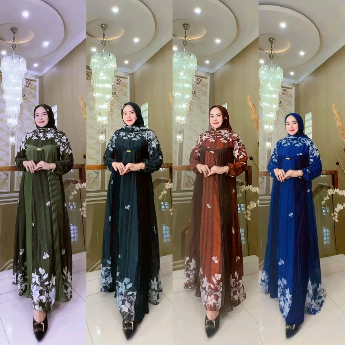 Gamis Zulfa Dress Set Hijab