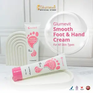 Paket 1 Pcs Spesial Glumevit Smooth Foot & Hand Cream Paket 1 Pcs – Perawatan Lengkap dan Efektif untuk Kulit Kasar & Kering