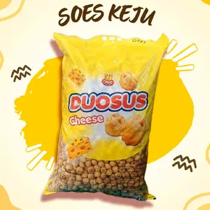 Cemilan Snack Soes Keju Duosus 2 kg - Bisa di repack dalam ukuran 250gram - 1kg