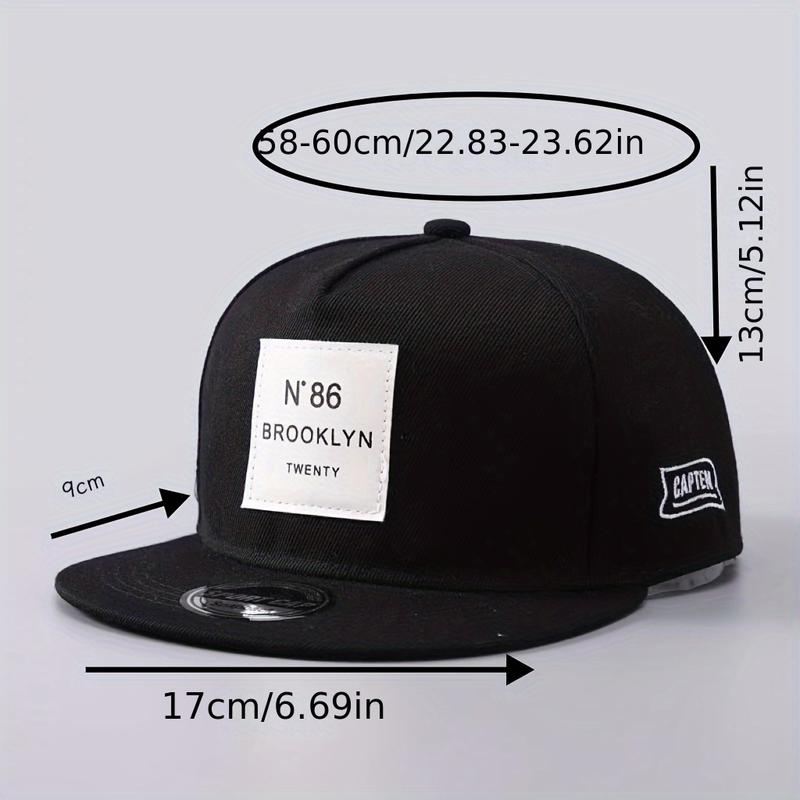 Product Introduction of Mũ Bóng Chày, Viền Phẳng, Dành Cho Nam Và Nữ, N86 Ban Nhạc, Phong Cách Hip Hop, Chống Tia Cực Tím, Chống Nắng Ngoài Trời Và Che Nắng, Thích Hợp Cho Mùa Xuân Và Mùa Hè, 1 Chiếc 0