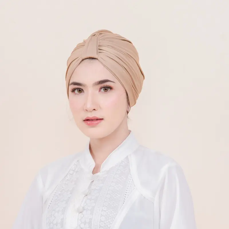 Ciput Simple Dewasa Jilbab Turban Wanita Model Terbaru 0