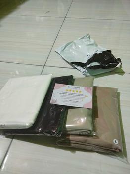 Product Review of L HAURA SCARF HIJAB MALAY SYAR'I Empat Nyaman Oval Polycotton from A**_ 2