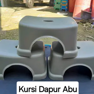 KURSI DAPUR PENDEK//KURSI ABU//KURSI KECIL MURAHH
