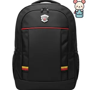 Tas Ransel Pria Wanita Muat Laptop Backpack Sekolah Kerja Kuliah - Hitam