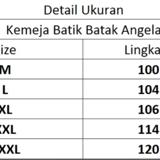 Angelaco | Kemeja Batik Batak Lengan Panjang Pria | Batik Motif Ulos Batak SE3 xxl.m l 7