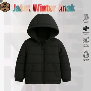 MnG Jaket Musim Dingin Anak Unisex Tebal Puffer Kids Anti Air Dan Anti Angin Fashion Lembut Keren Motor Outdoor