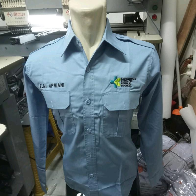 KEMEJA KEMENKES KEMENTERIAN KESEHATAN SERAGAM KEMENKES 5