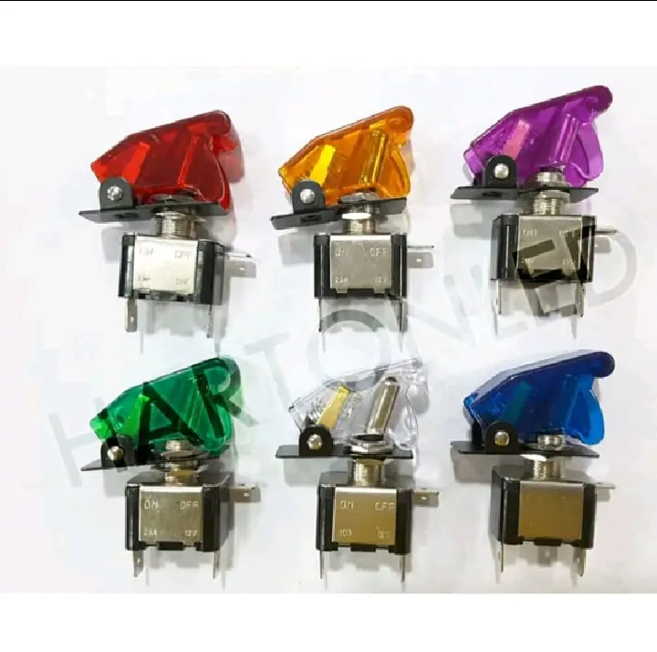 SWITCH PILOT SAKLAR LED ON OFF MOBIL PILOT SWITCH SAKLAR MOBIL ON/OFF