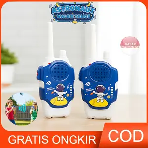 Pasar Distributor BTC-3003 SPACE WALKIE TALKIE Mainan Tema Astronaut Komunikasi Wireless Jarak Jauh