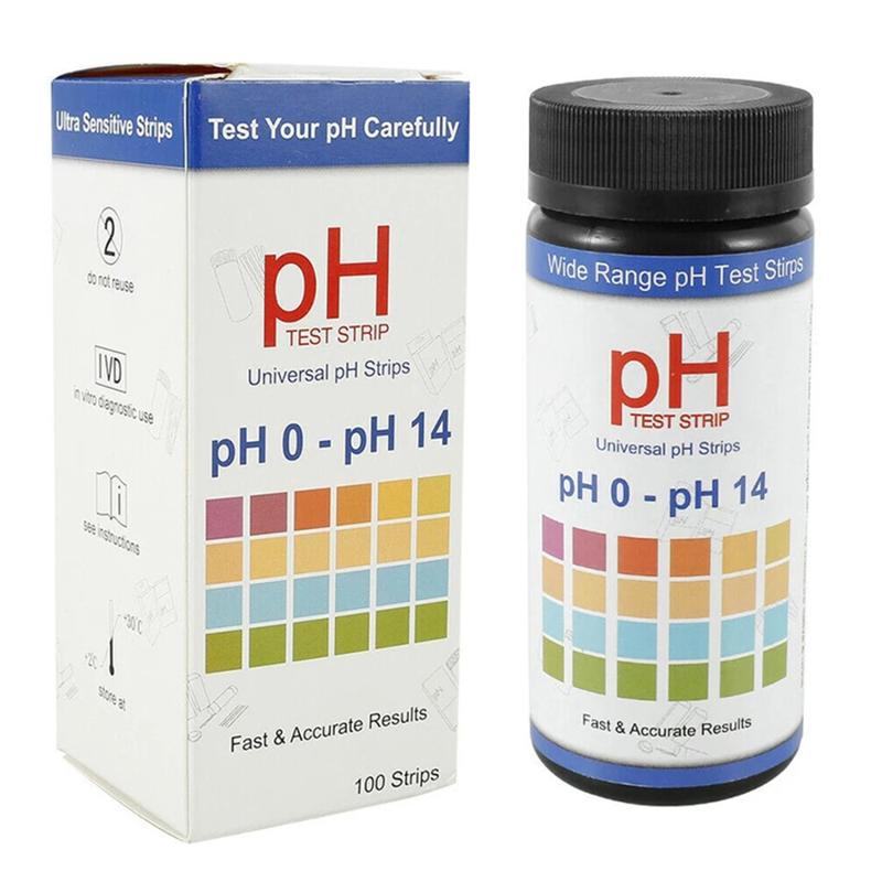 Product Introduction of 100Pcs PH Test Strips Indicator Litmus Multipurpose Flower Plants Soil Tester Paper Range 0-14 PH Meter Useful Soilsting Kit 3