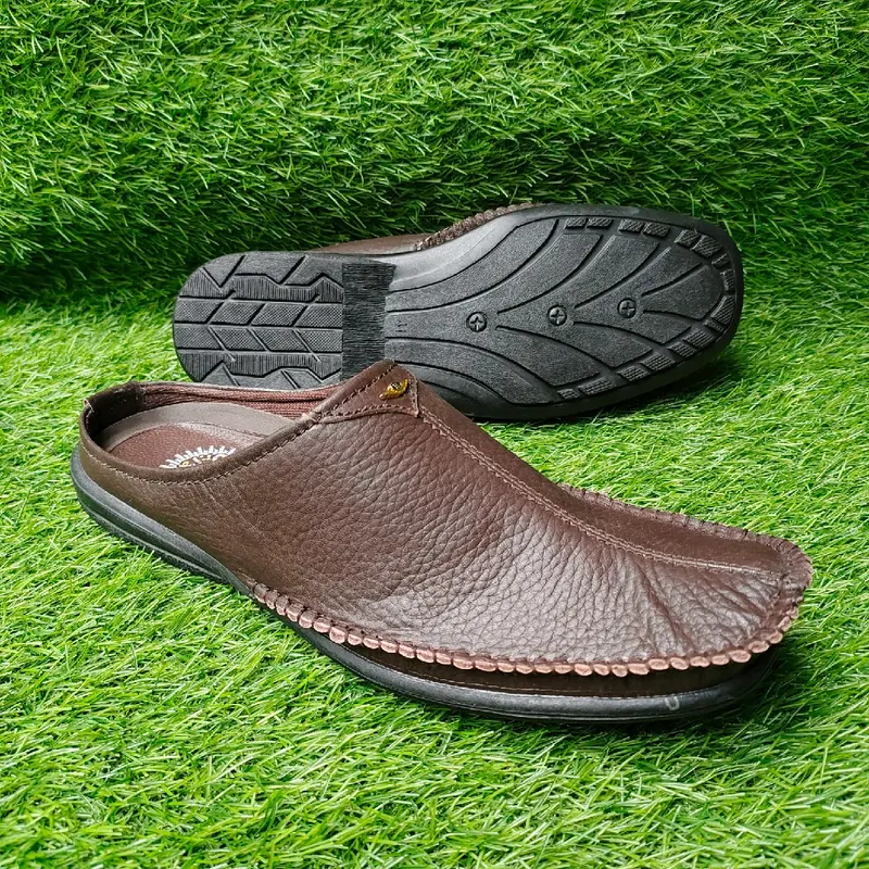 SEPATU SANDAL BUSTONG KULIT PRIA DR. IAM 261 TAN ( PRODUKSI SENDIRI ) 5