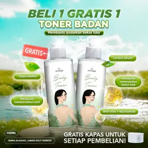 [ READY STOCK ] TONER BADAN AHA SAPTADASA – Cerahkan Lipatan Gelap & Angkat Daki | Whitening Tanpa Alkohol by Saptadasa