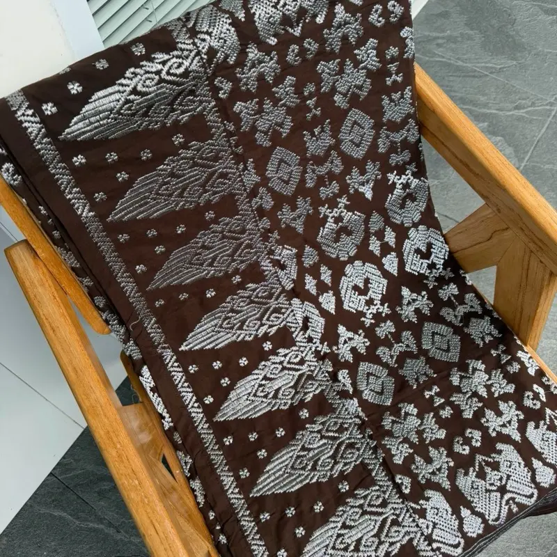 Songket bordir full benang cendana promo murahh