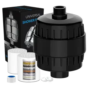 15/20 stages High output shower water filter removes chlorine fluoride heavy metals filter softens high quality shower head - 20 Stages Water Filt