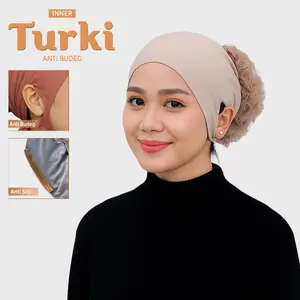 RN HIJAB - Ciput Turki Anti Budeg | Anti Geser Lubang Telinga | Anti Slip