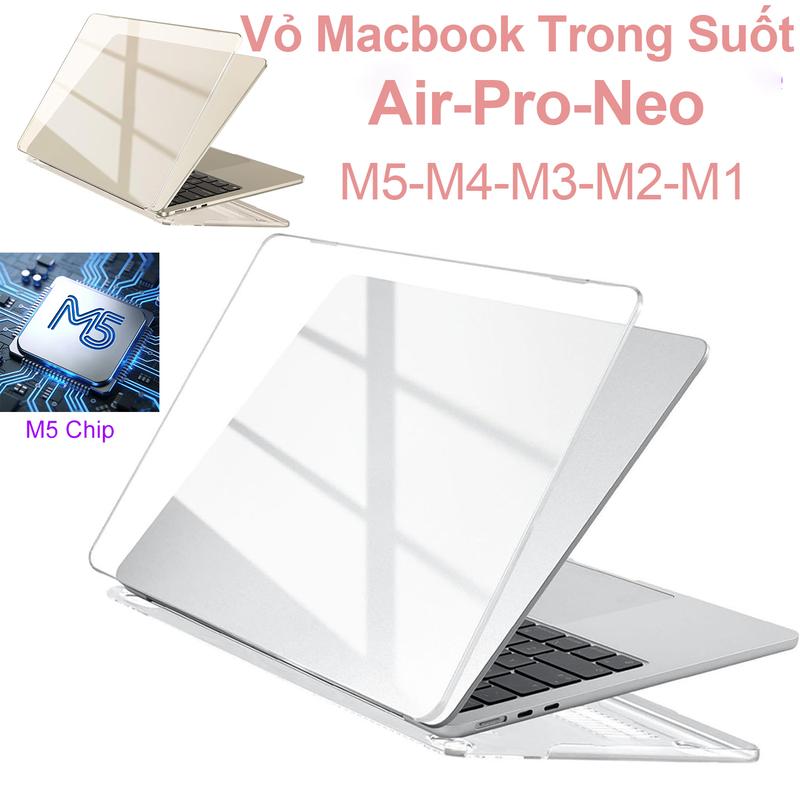Siêu Mỏng Mac Book Neo A18 Pro Ốp Lưng Trong Suốt Nhựa Dẻo Cho Nhiều Dòng Máy…