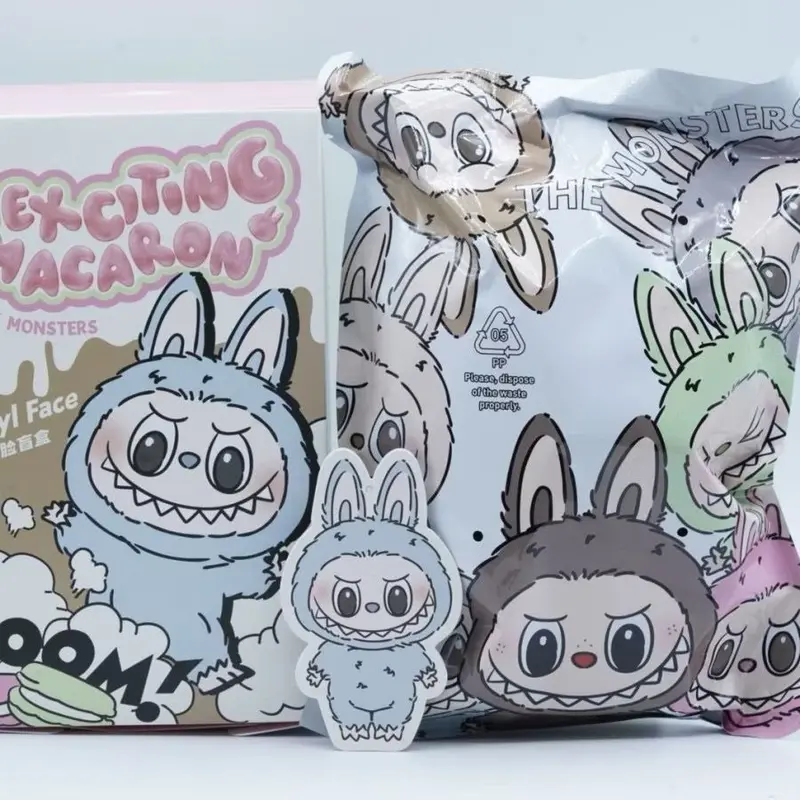 (BISA INSTAN) Labubu V1 The Monsters Exciting Macaron BLIND BOX - LABUBU V1 Vinyl Face Blind Box 5