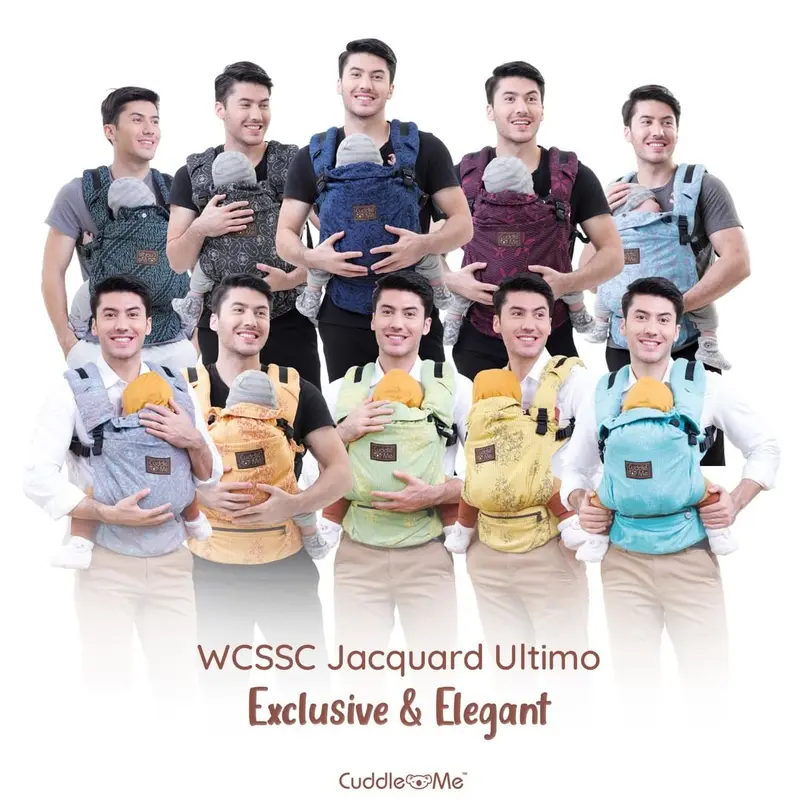 WCSSC Ultimo Cuddleme gendongan depan bayi Gendong Hipseat 4