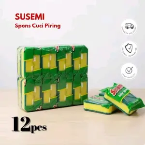 Susemi Sabut Spon cuci piring (1pack isi 12pc)