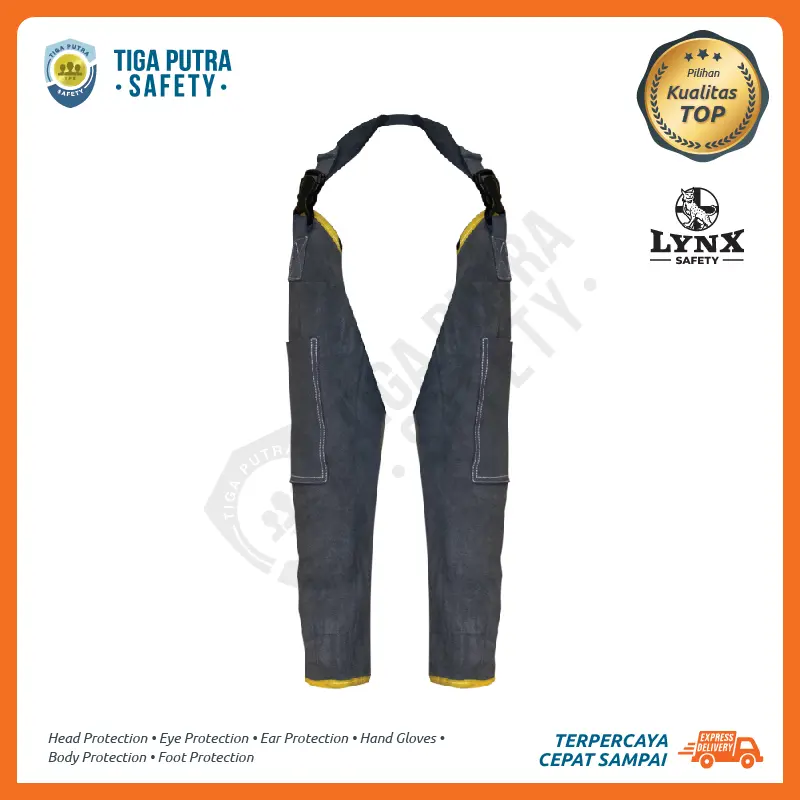 Apron Las Lengan Kulit Set Welding Pelindung Lynx Safety 3