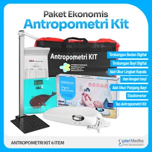 Antropometri Kit / Stunting Kit Set Lengkap Ekonomis Kemenkes - Pemantauan Pertumbuhan Balita