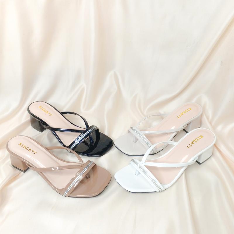Product Introduction of FS HEELS wanita casual hak tinggi 5cm outfit simple AMD01 37