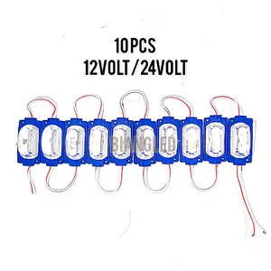 10 pcs lampu led 1 mata roda 12 volt 24 volt lampu kolong truk bus motor mobil