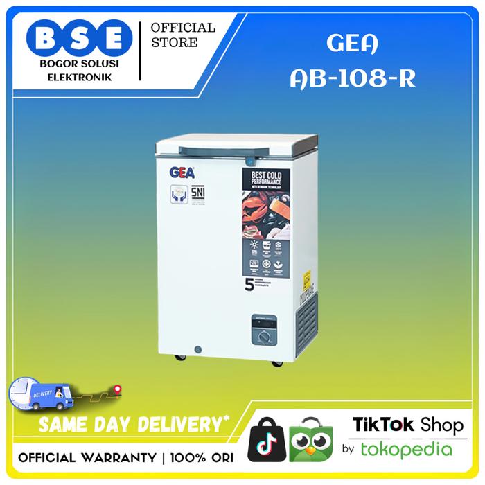 Gambar FREZEER GEA 100 LITER AB108 | GEA FREZEER 100 LITER AB-108-R 100L GEA dari Bogor Solusi Elektronik Kab. Bogor Tokopedia